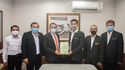 Thai Polycons won the bidding for the construction of a drainage canal, a transport canal.